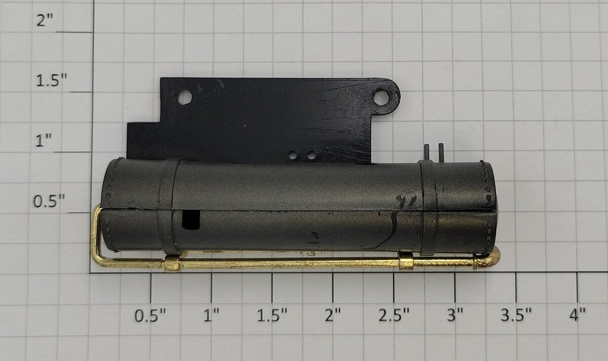 Acme 0808-05 G Scale Gray Plastic Air Tank and Wood Floor Assembly