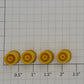 Lionel 12750-20 O/O27 Gauge Harnischfeger Crane Outrigger Support (Set of 4)