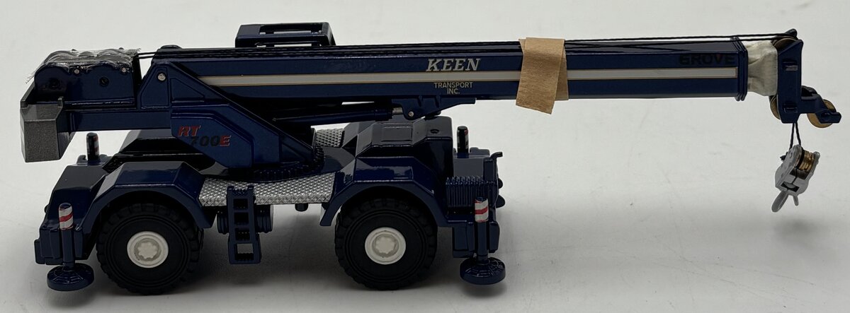 NZG 530/12 1:87 Scale Keen Transport Inc. Grove RT 700 E Mobile Crane Diecast