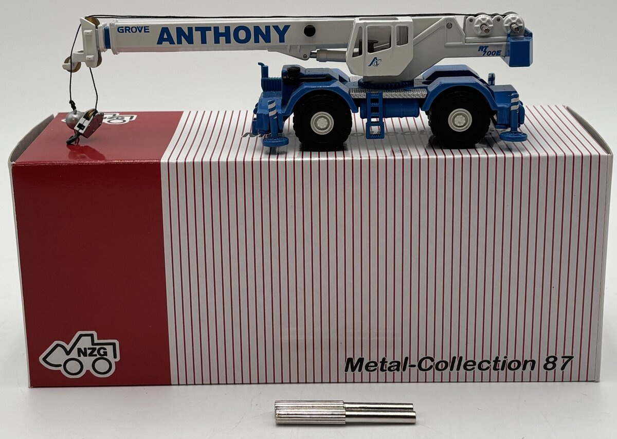 NZG 530/04 1:87 Scale Anthony Grove RT 700 E Mobile Crane Diecast