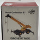 NZG 530/02 1:87 Scale Tan Grove RT 700 E Mobile Crane Diecast