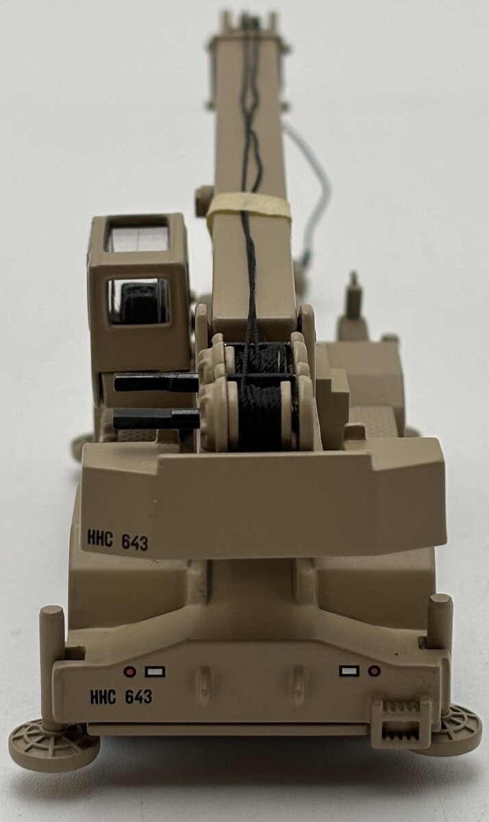 NZG 530/02 1:87 Scale Tan Grove RT 700 E Mobile Crane Diecast