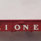 Lionel 26024-7 O Gauge Postwar Celebration Series Red Flatcar Body #6817