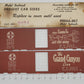 Perma-Bilt 9024 O Gauge Brown Santa Fe 139742 Tinplate Box Car Sides (Pack of 2)