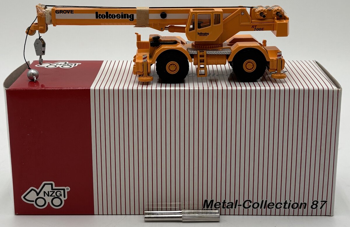 NZG 530/11 1:87 Scale Kokosing Grove RT 700 E Mobile Crane Diecast