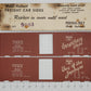 Perma-Bilt 9003 O Gauge Brown CB&O 30410 Tinplate Box Car Sides (Pack of 2)