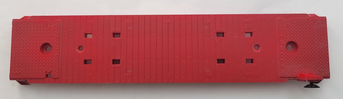 Lionel 26023-7 O27 Red Bulldozer Flatcar Frame #6816