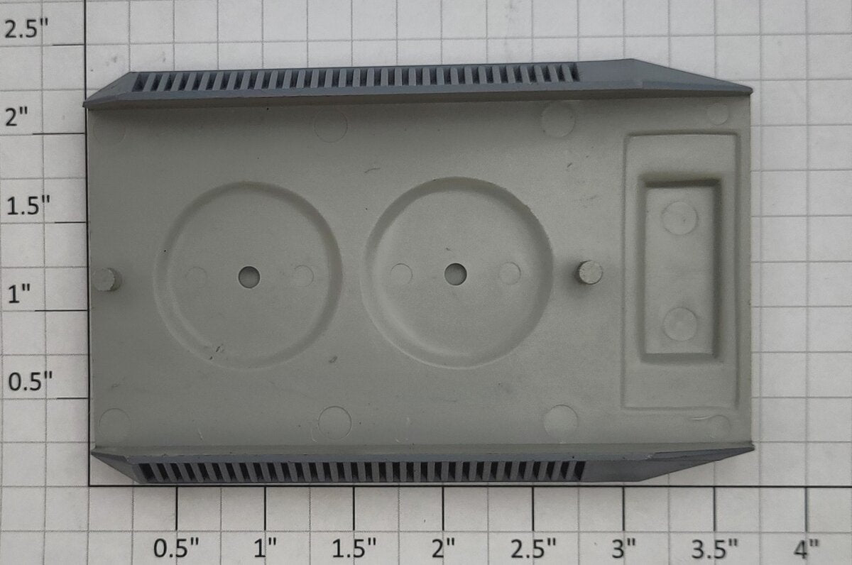 Lionel 28523-14 Gray SD-40 Diesel Locomotive Dynamic Brake Hood