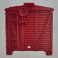 Lionel 7401-1 Red Plastic Chessie System Cattle Car Shell #7401