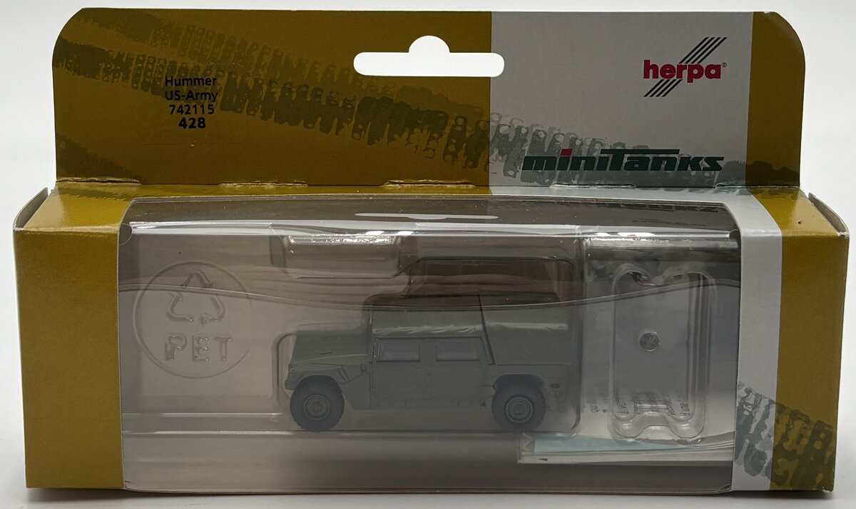 Herpa 742115 HO MiniTanksUS Army Hummer