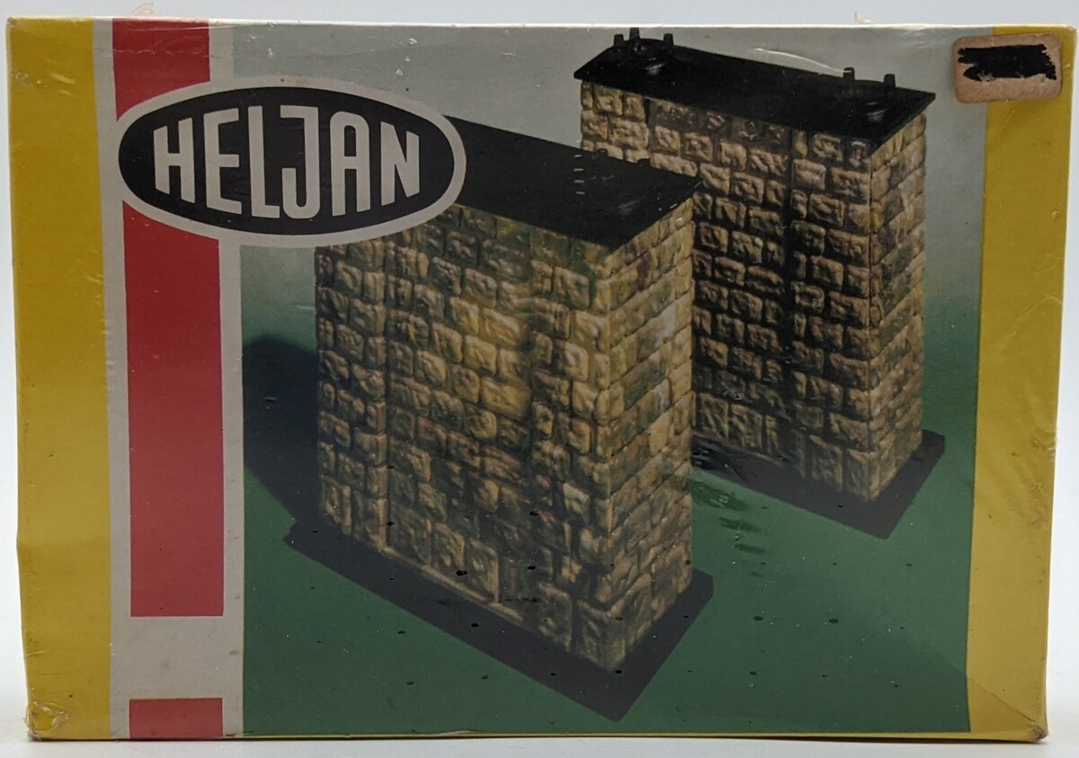 Heljan B181 HO Scale Bridge Piers (2-Pack)