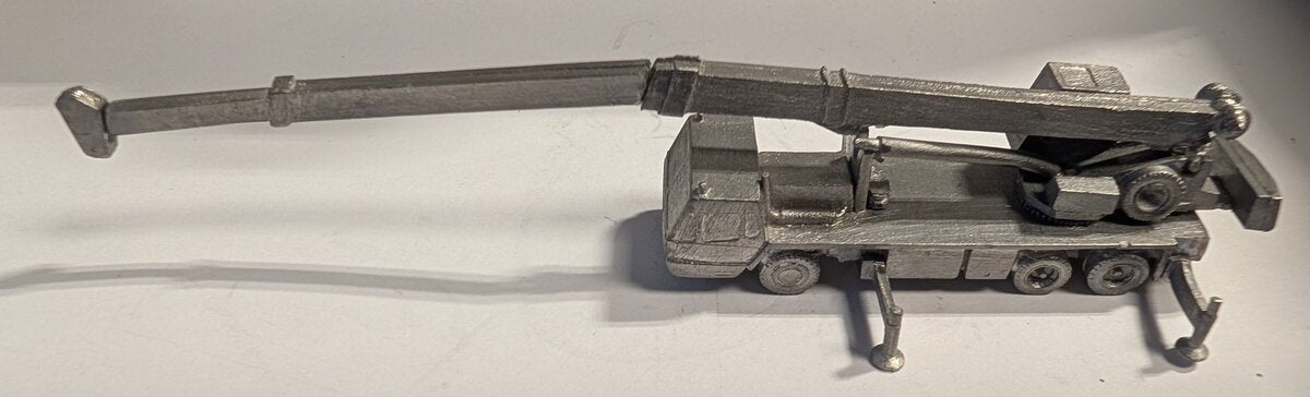 Grove Worldwide Hydraulic Truck Crane Promotional Pewter Scale Model