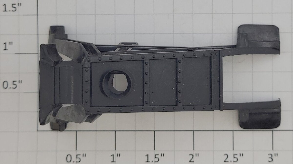 Lionel 2280-S Black Plastic Lighted Track Bumper Housing without Bulb