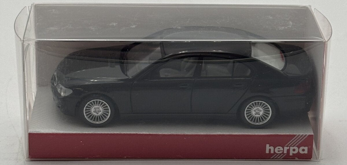Herpa 023344 HO Black BMW 7 Series