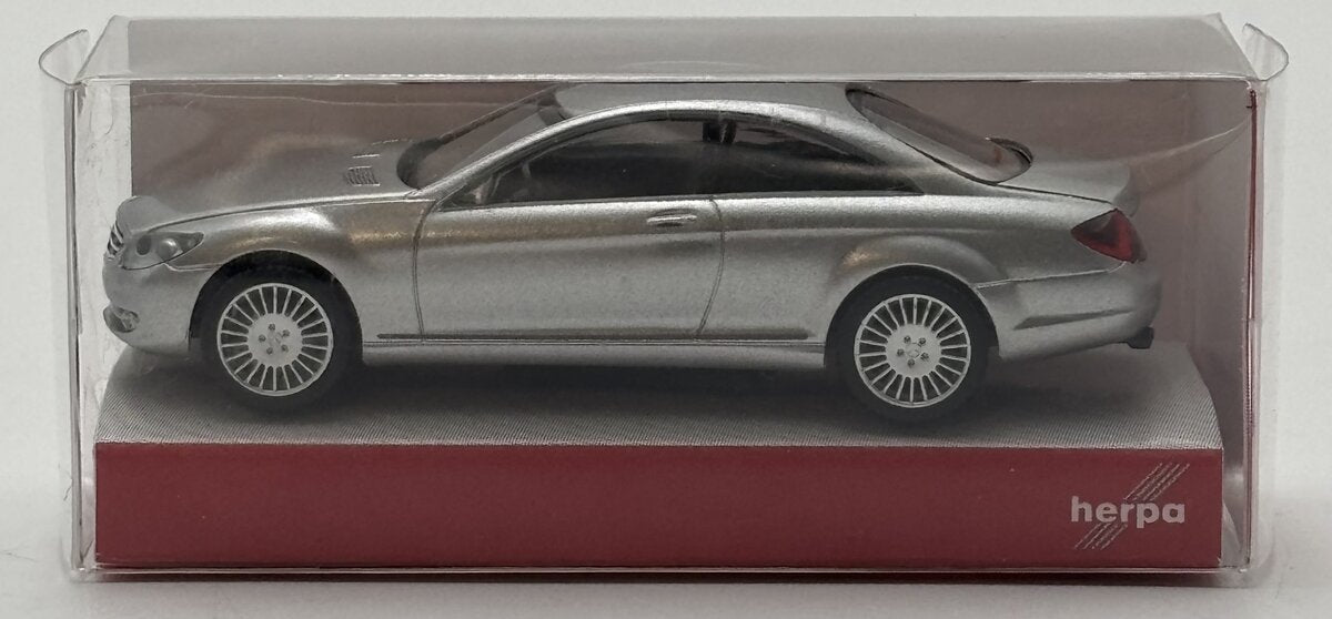 Herpa 033664 HO Silver Mercedes-Benz CL-Class