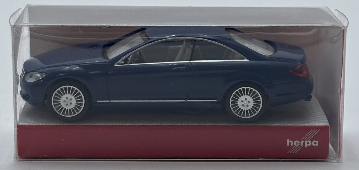 Herpa 023665 HO Blue Mercedes-Benz CL Class