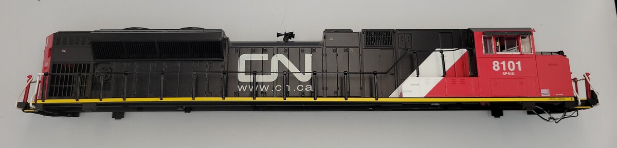 Lionel 85048-1 Canadian National SD70ACe Diesel Locomotive Body Shell #8101