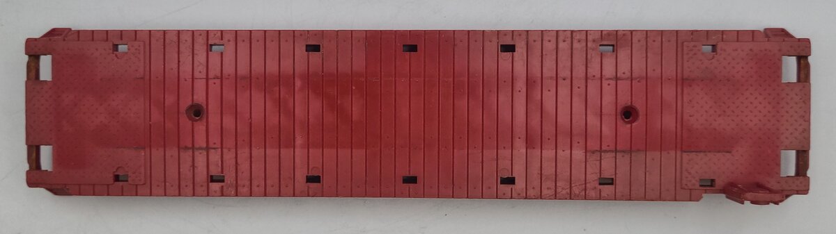 Lionel 6264-1 Red Plastic Lionel Flat Car Body #6264