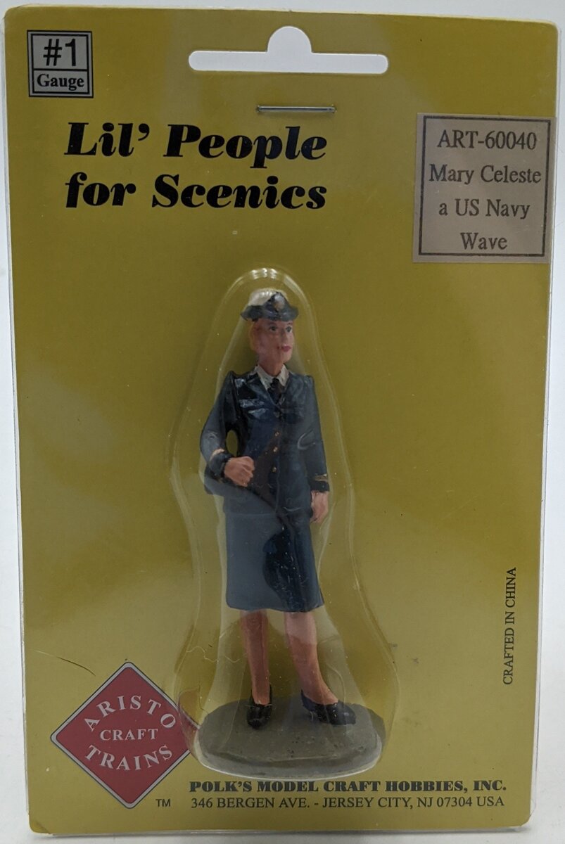 Aristo-Craft 60040 G Scale US Navy Woman Figure