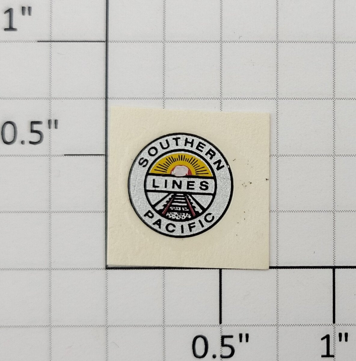 Lionel 19026-10 Southern Pacific Silver Observation Car Water Soluble Decal