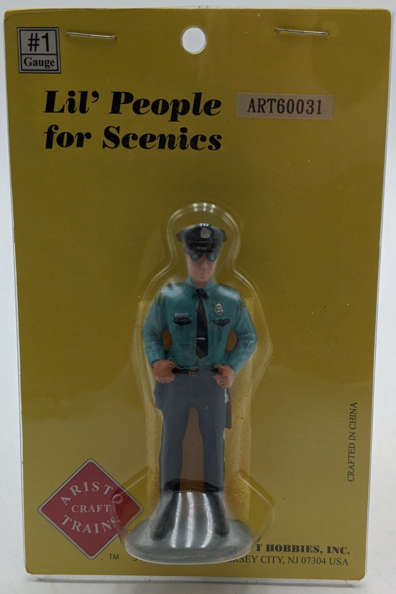 Aristo-Craft 60031 G Scale Police Officer Figure