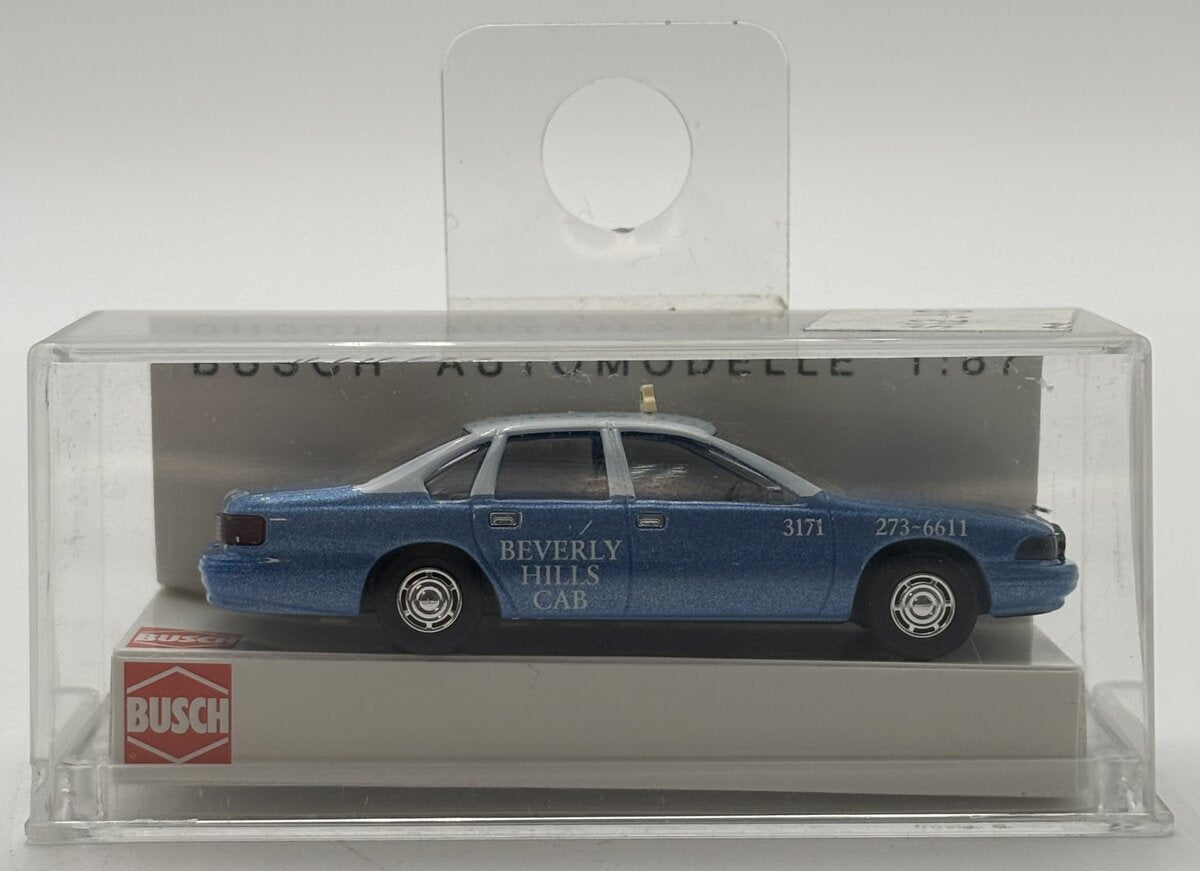 Busch 47616 1:87 Scale Chevrolet Caprice US Taxi