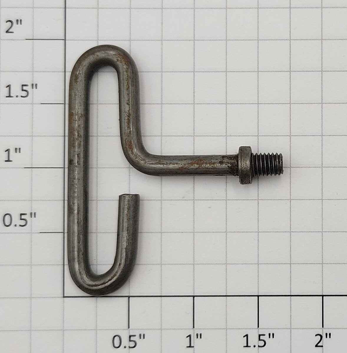 Marx MX-30A Mechanical Wind-Up Motor Threaded Clockwork Key - Round Stock