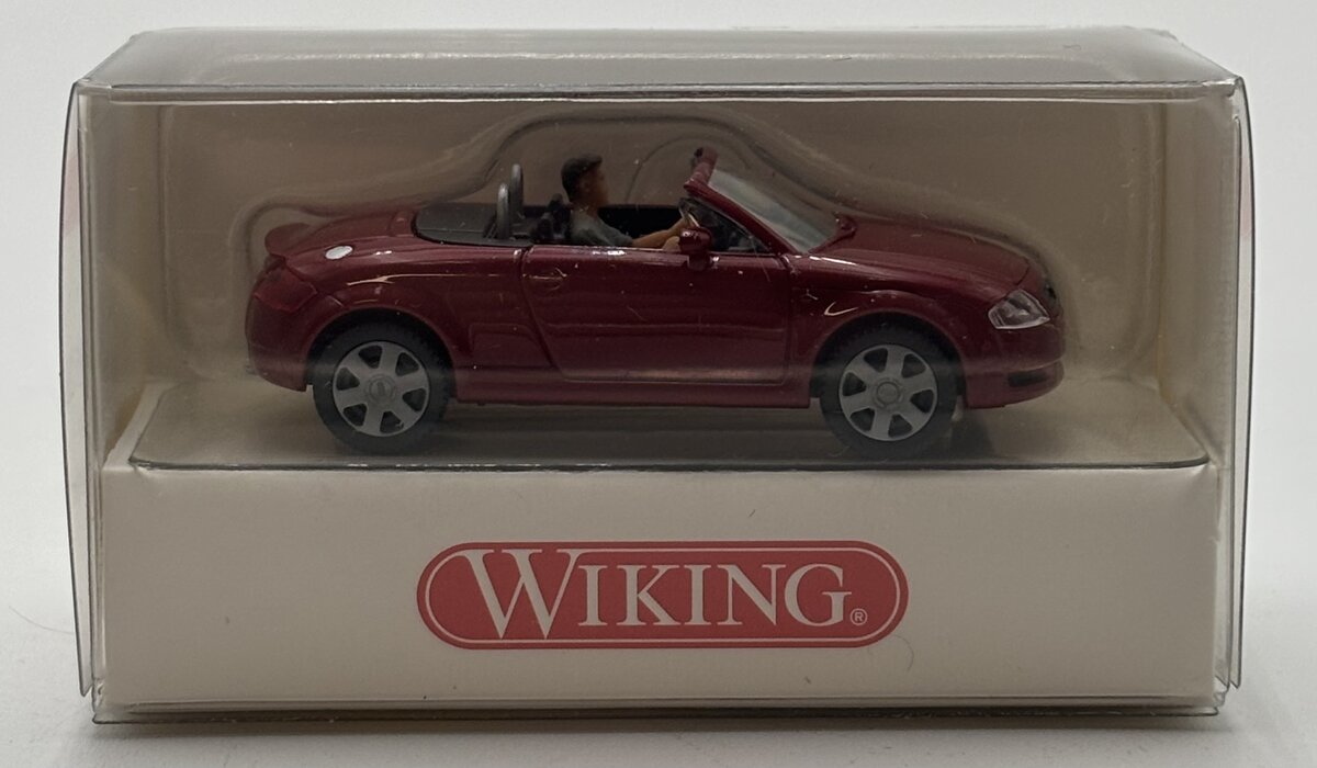 Wiking 1310528 HO Red Audi TT Roadster