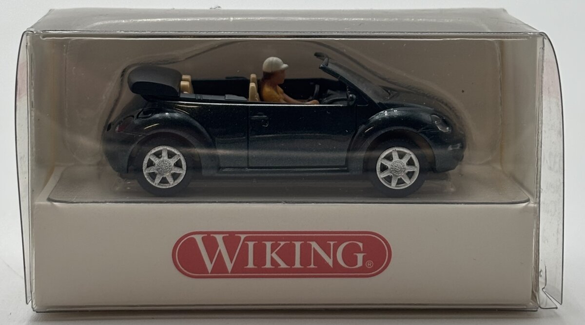 Wiking 0320127 HO Gray New Beetle Cabriolet