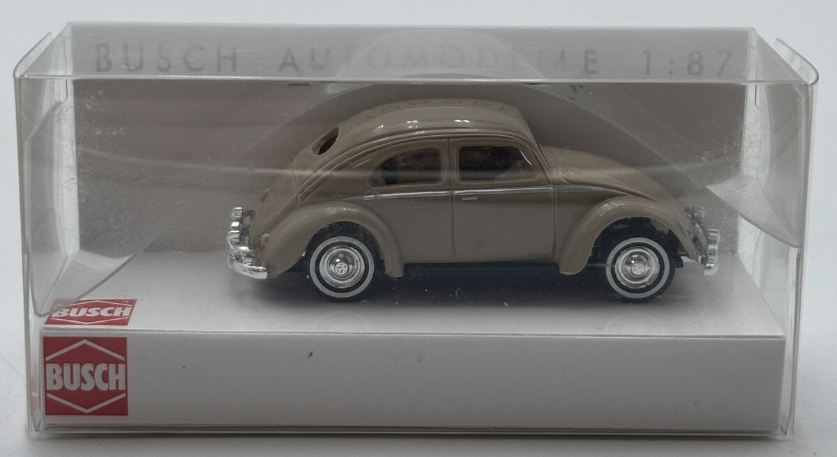 Busch 42761 HO Tan 1953 Volkswagen Beetle