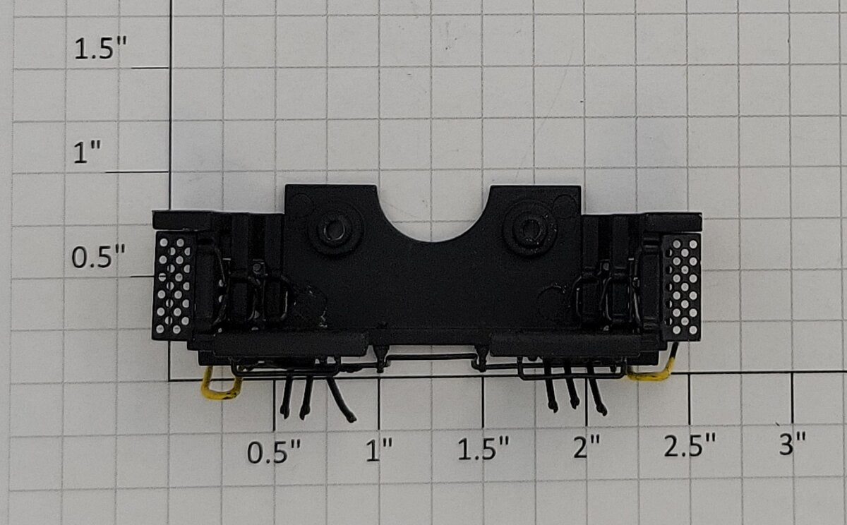 Lionel 28316-652 O Gauge SD70Ace Black Rear Diesel Locomotive Pilot