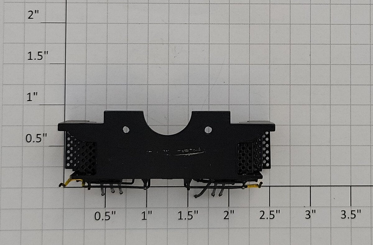 Lionel 28316-652 O Gauge SD70Ace Black Rear Diesel Locomotive Pilot
