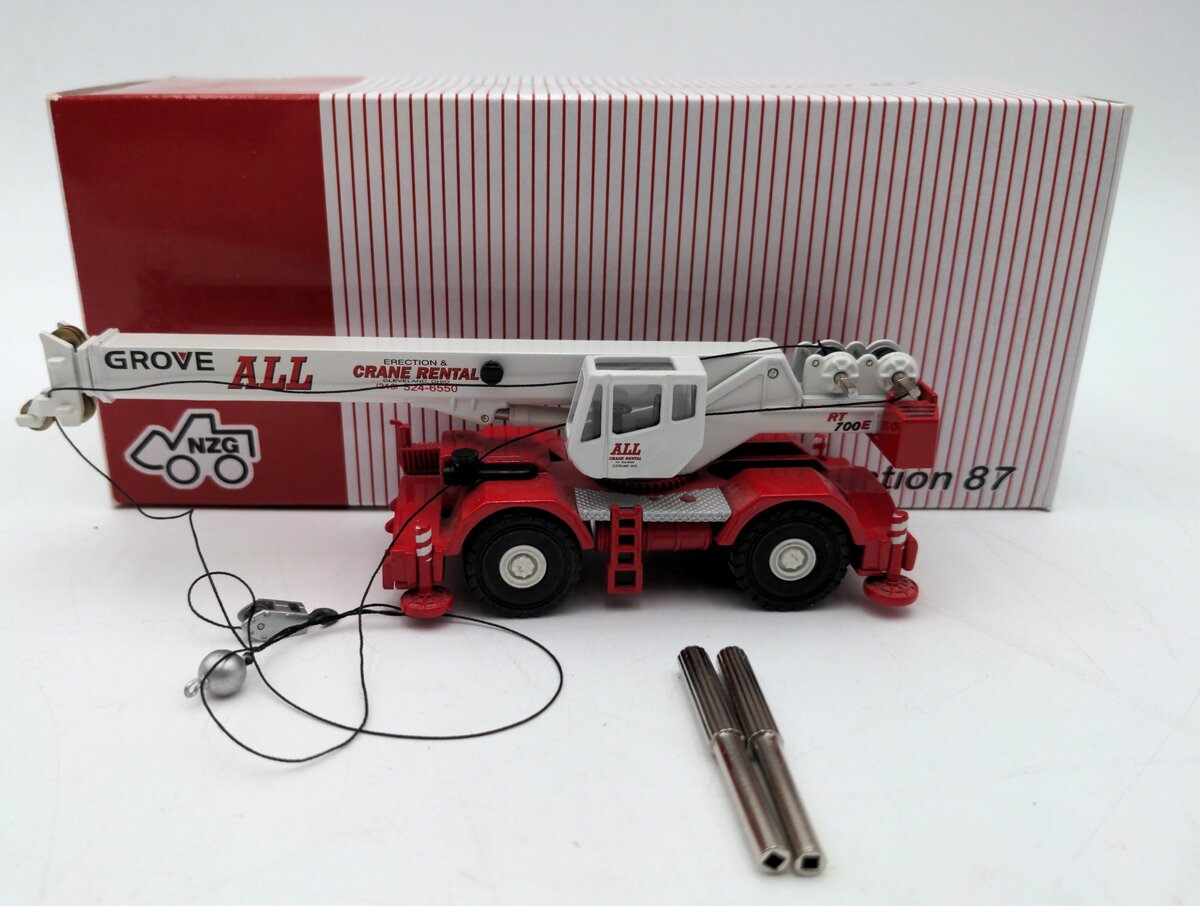 NZG 530-05 1:87 Scale Diecast Grove All Crane Rental