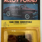 Alloy Forms 2030 1:87 1948 Ford Convertible Complete W/Engine Car