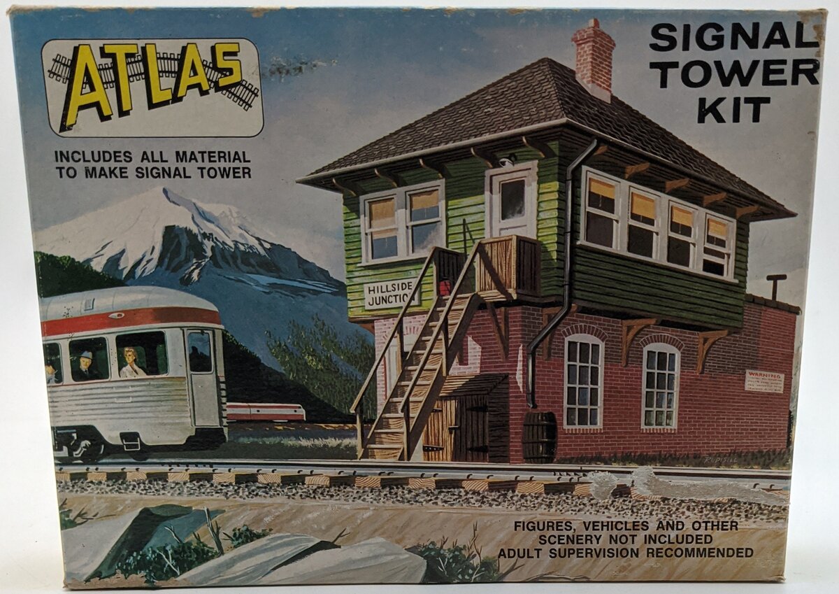 Atlas 704 HO Scale Signal Tower Building Kit