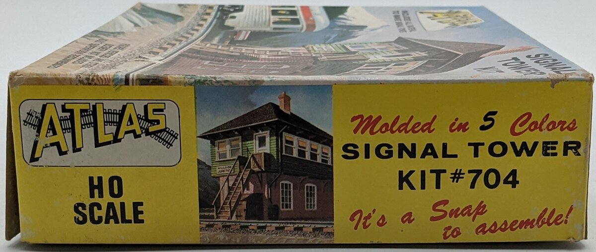 Atlas 704 HO Scale Signal Tower Building Kit