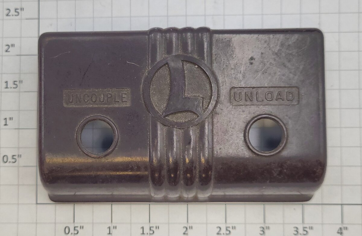 Lionel RCS-22 Dark Brown Plastic RCS Switch Controller Cover