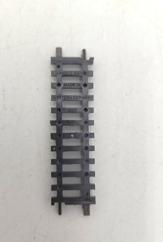 Arnold Rapido 0103 Straight Track 57.5 mm Sold By Piece