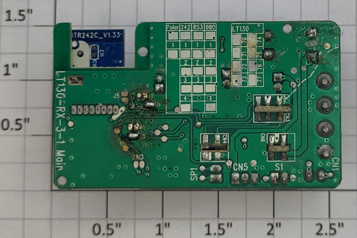Lionel 691LNCF016 PRR 0-8-0 Lionchief Sounds PCB Circuit Board