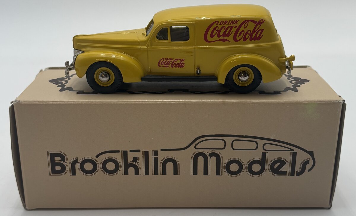 Brooklin Models 9 1:43 Coca-Cola 1940 Ford Sedan Delivery