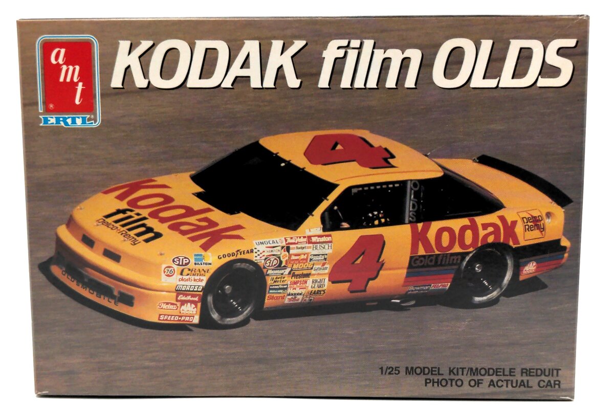 Ertl 6731 1:25 Scale Kodak Film Olds Racecar Model Kit