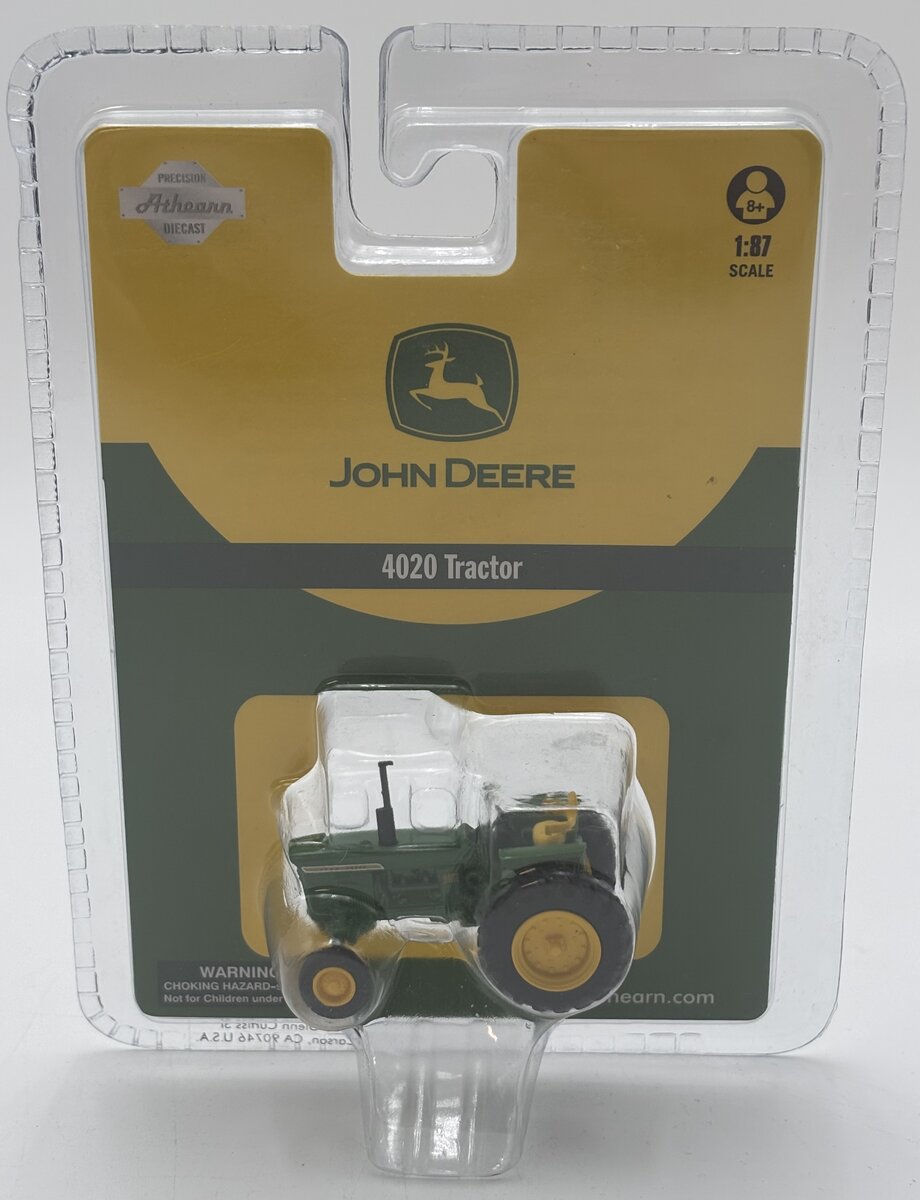 Athearn 77081 1:87 John Deere 4020 Tractor Diecast