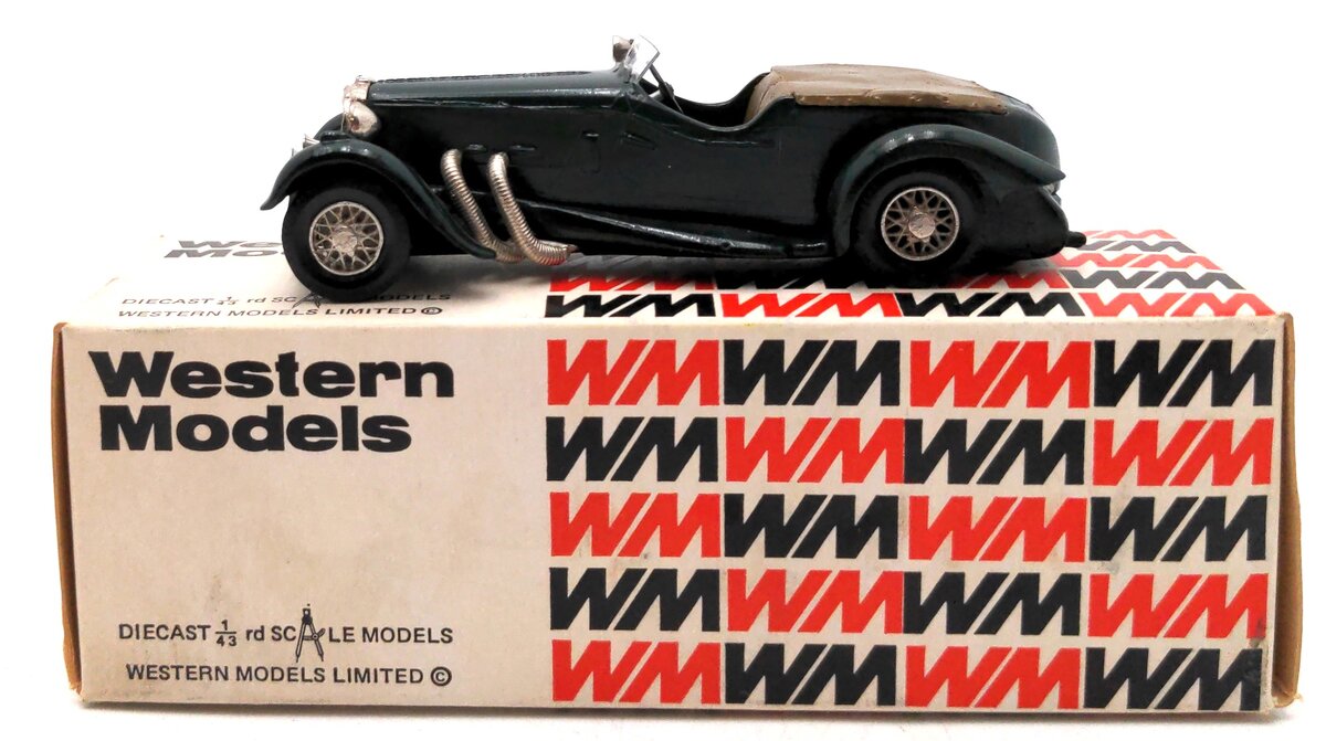 Western Models WMS2 1:43 Scale 1937 Lagonda 4.5 Liter LG45 Rapide Dark Green