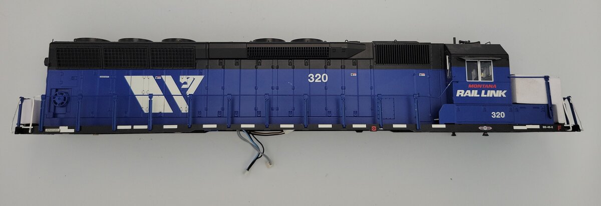 Lionel 85034-2 O Gauge Montana Rail Link Legacy Diesel Locomotive Shell #320
