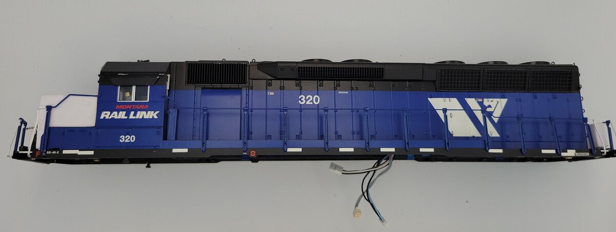 Lionel 85034-2 O Gauge Montana Rail Link Legacy Diesel Locomotive Shell #320