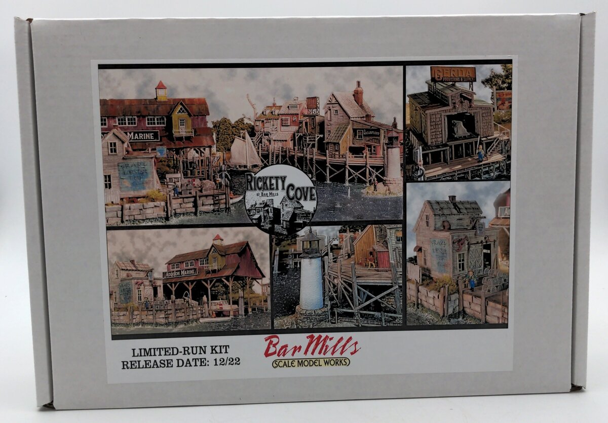 Bar Mills Rickety Cove HOS Scale Merchants Row Building Kit