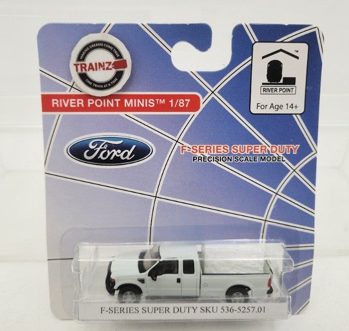 River Point Station 536-5257.01 1:87 Scale MinisFord Super Duty Extra-Cab Pickup