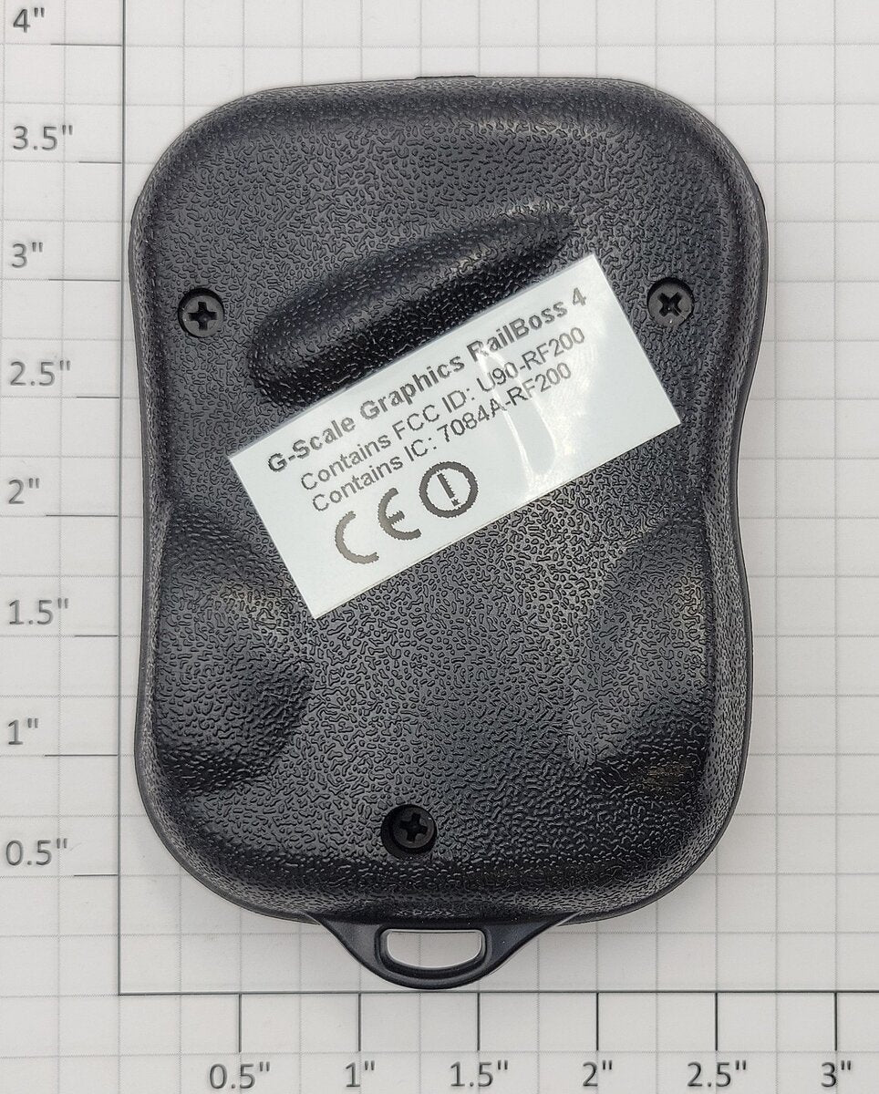G-Scale Graphics 4ATX 6-Button RB4 Trackside R/C Standard Transmitter