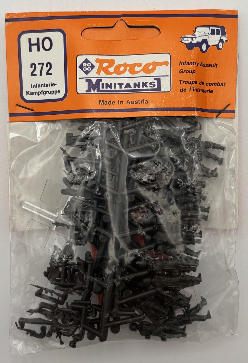 Roco MiniTanks 272 HO Infantry Assault Group Assortment