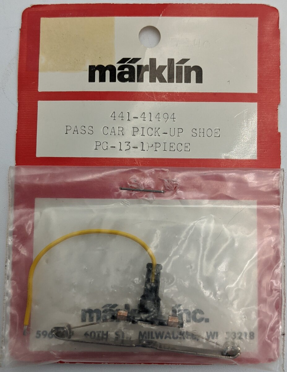 Marklin 441-41494 Passenger Car Pick-Up Shoe